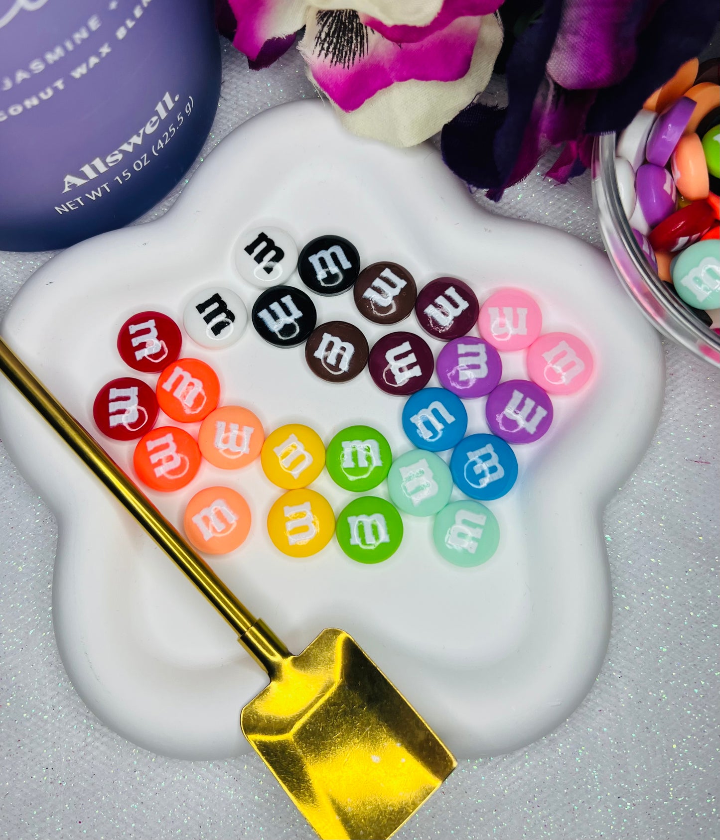 Colorful m&m